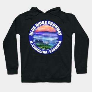 Blue Ridge Parkway North Carolina Tennessee Shenandoah Great Smoky Mountains National Park Hoodie